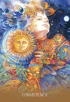 Sacred Earth Oracle card featuring the deck's enchanting card art — Eternal Spirit