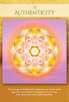 Sacred Geometry of Relationships Oracle card highlighting the deck's symbolic art — Eternal Spirit