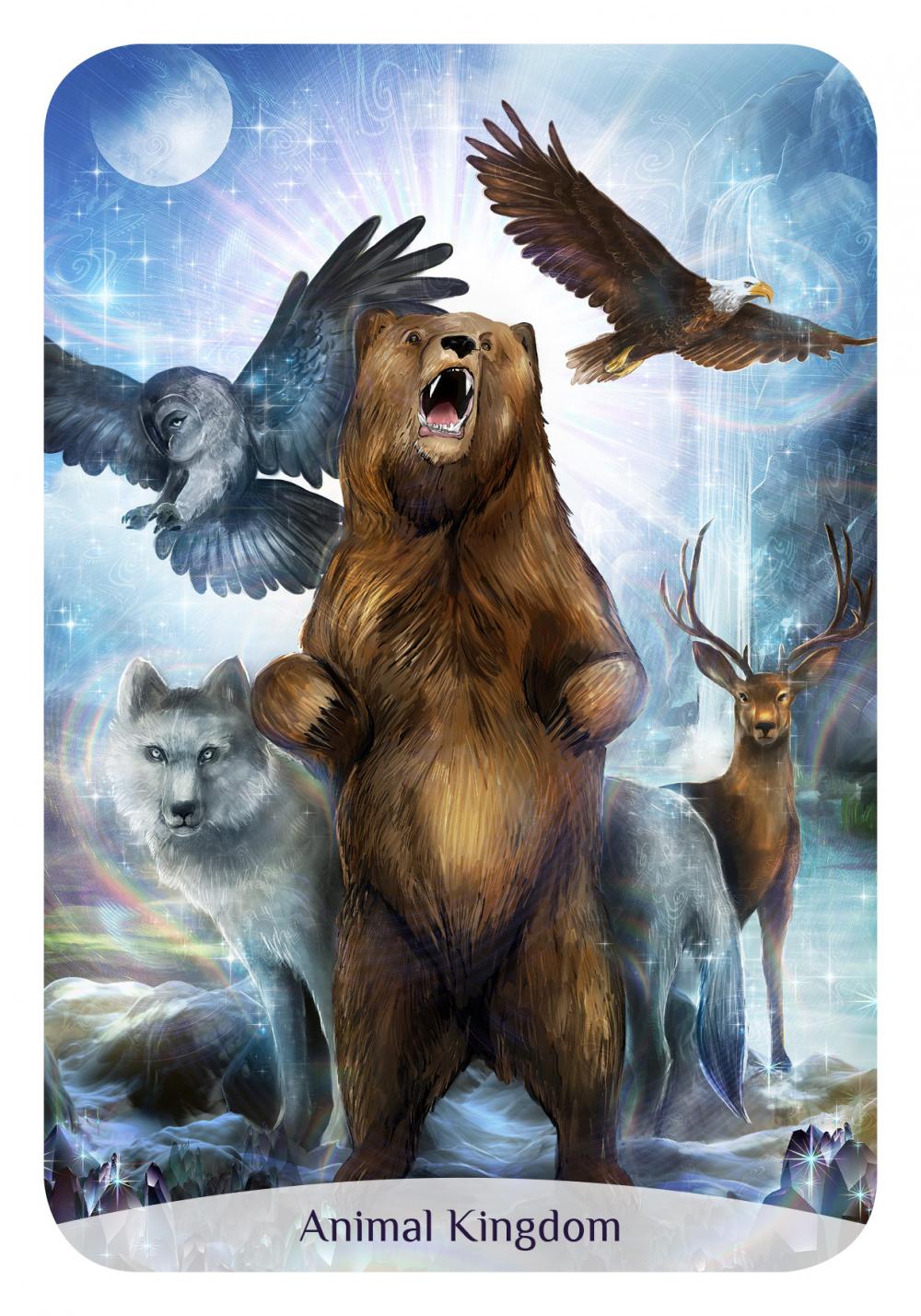 Sacred Power Reading Cards card highlighting the deck's symbolic art — Eternal Spirit