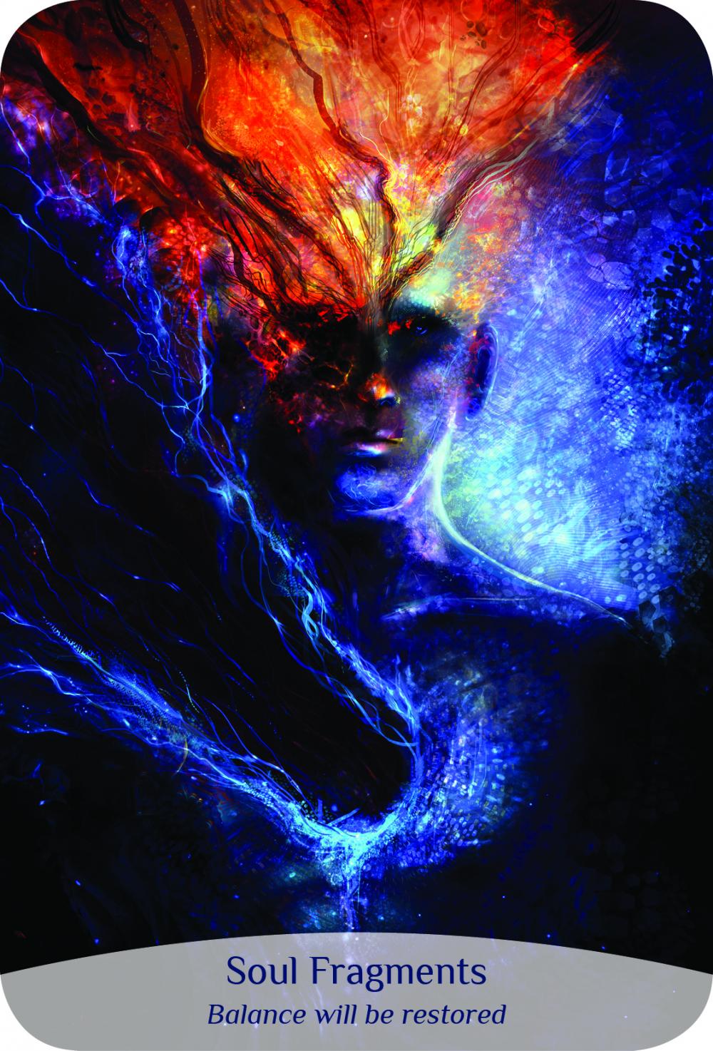 Sacred Spirit Reading Cards card displaying the deck's hand-painted illustrations — Eternal Spirit