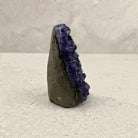Base cut amethyst crystal 9.5cm, slim column, side profile — Eternal Spirit