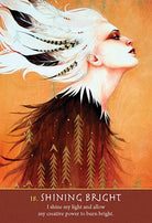 Soulful Woman Oracle card revealing the deck's deeply layered symbolism — Eternal Spirit