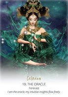 Star Temple Oracle card showing the deck's detailed artistic vision — Eternal Spirit