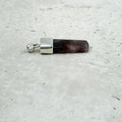 Super Seven Polished Rectangle Sterling Silver Pendant, detail view — Eternal Spirit