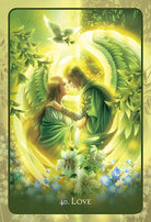 TeenAngel Oracle card displaying the deck's hand-painted illustrations — Eternal Spirit