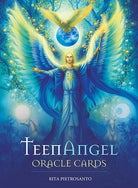 TeenAngel Oracle Cards box with winged dragonfly angel by Rita Pietrosanto — Eternal Spirit