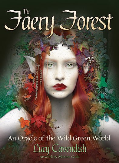 The Faery Forest Oracle box with red-haired faery by Lucy Cavendish — Eternal Spirit