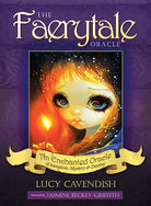 The Faerytale Oracle box with enchanted face and firefly by Lucy Cavendish — Eternal Spirit