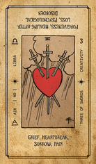 Solis Divinity Tarot (Vintage Edition) card showcasing the deck's evocative imagery — Eternal Spirit