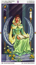 Wheel of the Year Tarot card exploring the deck's contemplative imagery — Eternal Spirit