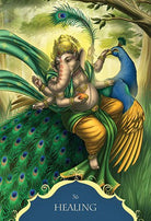 Whispers of Lord Ganesha Oracle card unveiling the deck's spiritual symbolism — Eternal Spirit