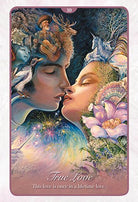 Whispers of Love Oracle card exploring the deck's contemplative imagery — Eternal Spirit