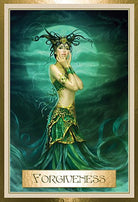 Wisdom of the Golden Path Oracle card reflecting the deck's transcendent artwork — Eternal Spirit