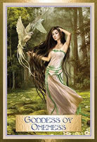 Wisdom of the Golden Path Oracle card revealing the deck's deeply layered symbolism — Eternal Spirit