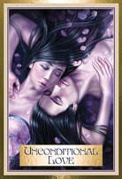 Wisdom of the Golden Path Oracle card portraying the deck's otherworldly aesthetic — Eternal Spirit