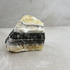 Zebra Calcite Crystal Chunk, 10.5 x 13 x 8cm, alternate angle — Eternal Spirit